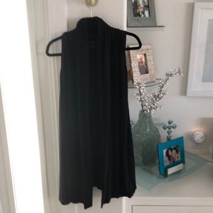 Black sweater vest